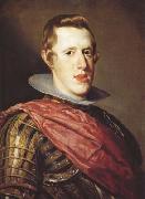 Diego Velazquez Portrait de Philippe IV en Cuirasse (df02) oil